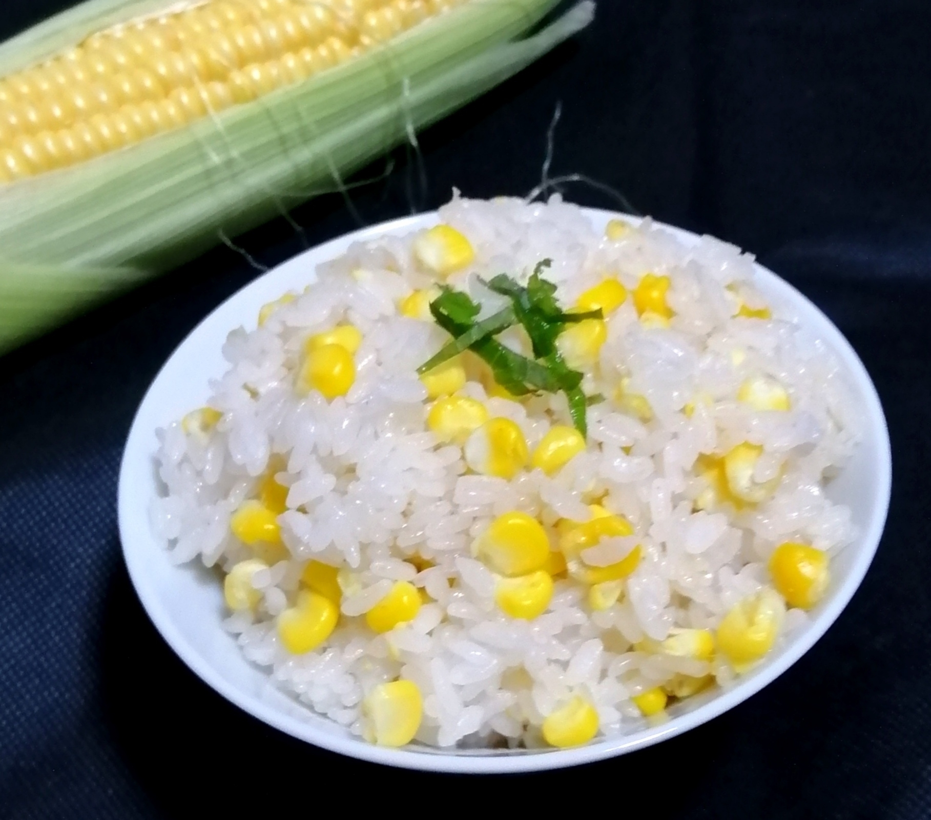 炊飯器で⭐とうもろこしおこわ⭐味付けは昆布茶で簡単