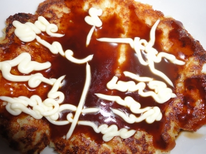 本当のお好み焼きみたいでおいしかったです！豆腐なのでヘルシーだしまた作りたいと思います（*^_^*）