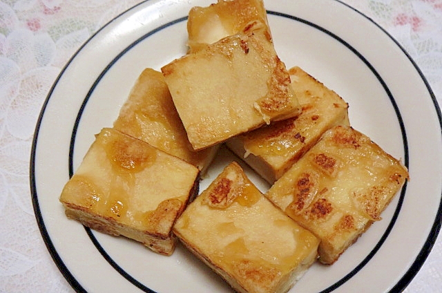 高野豆腐のあげ焼き