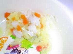 離乳食☆カレイの野菜煮