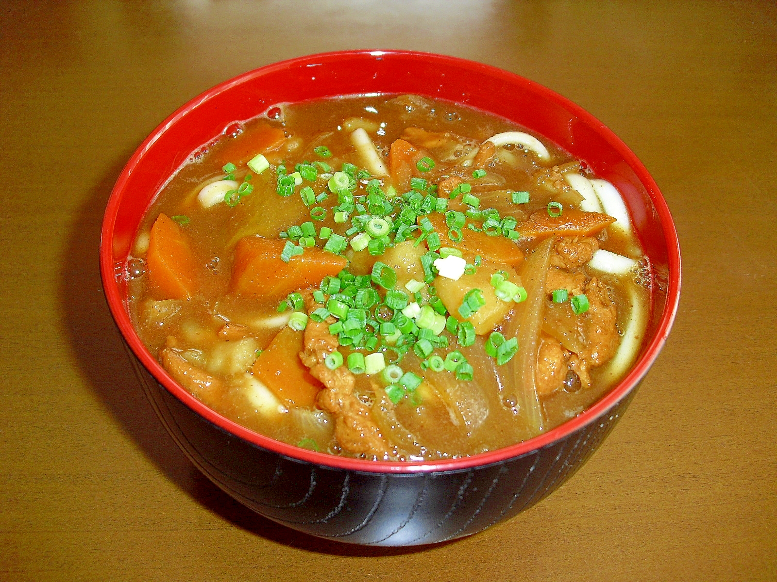 1人ランチに♪我が家の“カレーうどん”