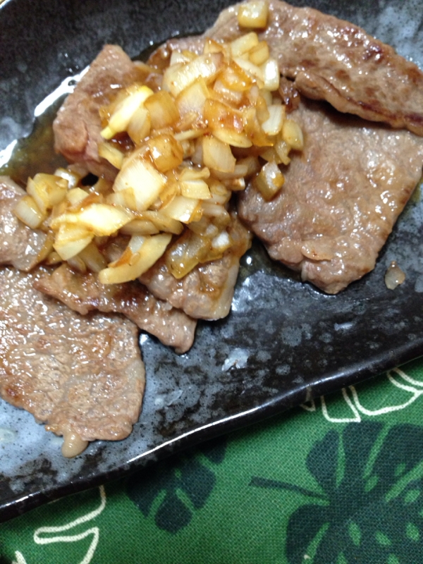 焼肉用の牛肉焼き(*^^*)☆