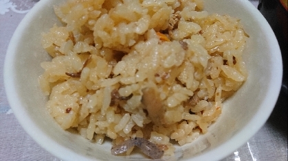 たけのこ♪もちもち炊き込みご飯