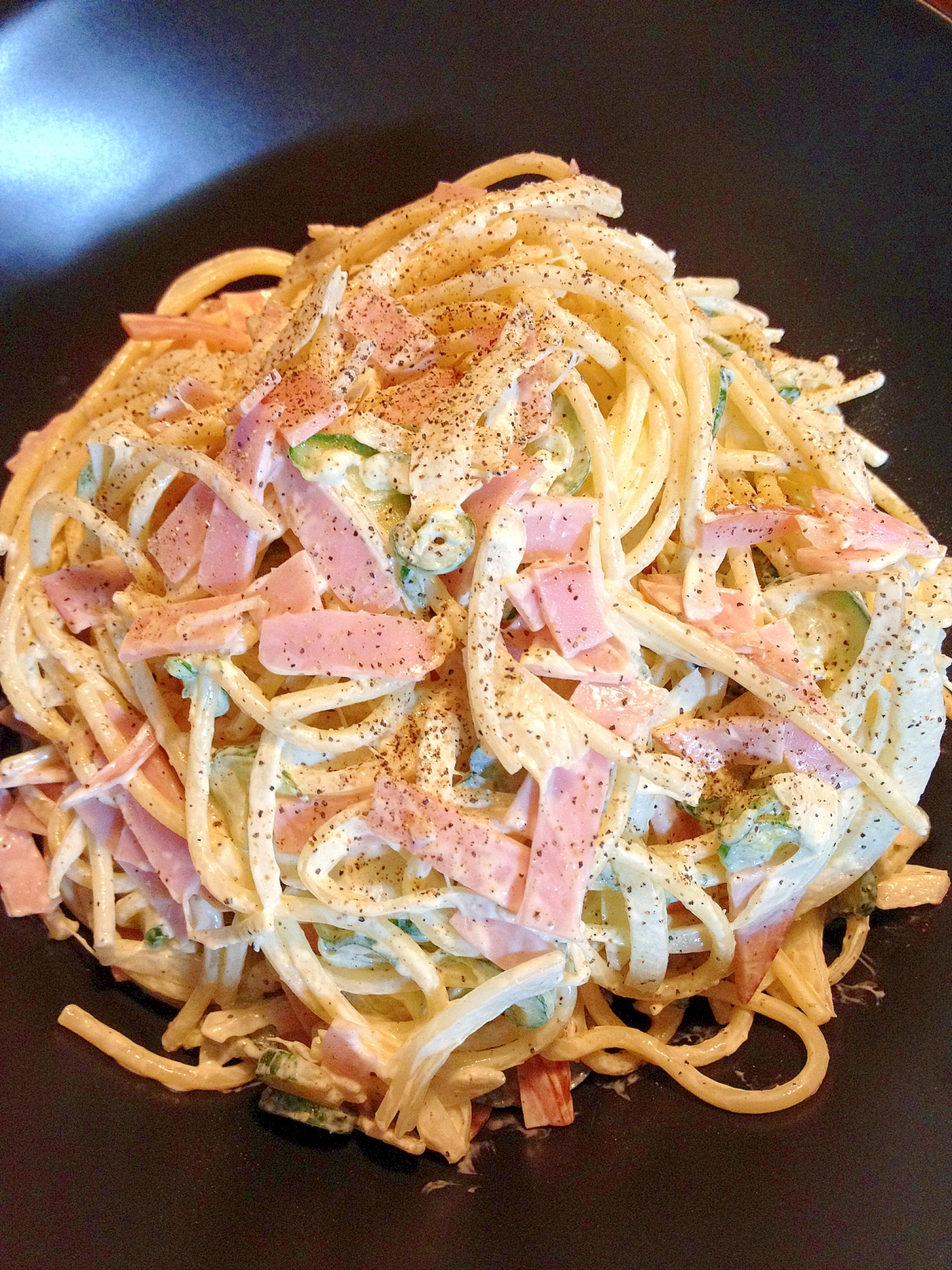 お弁当にも☆スパゲティーサラダ