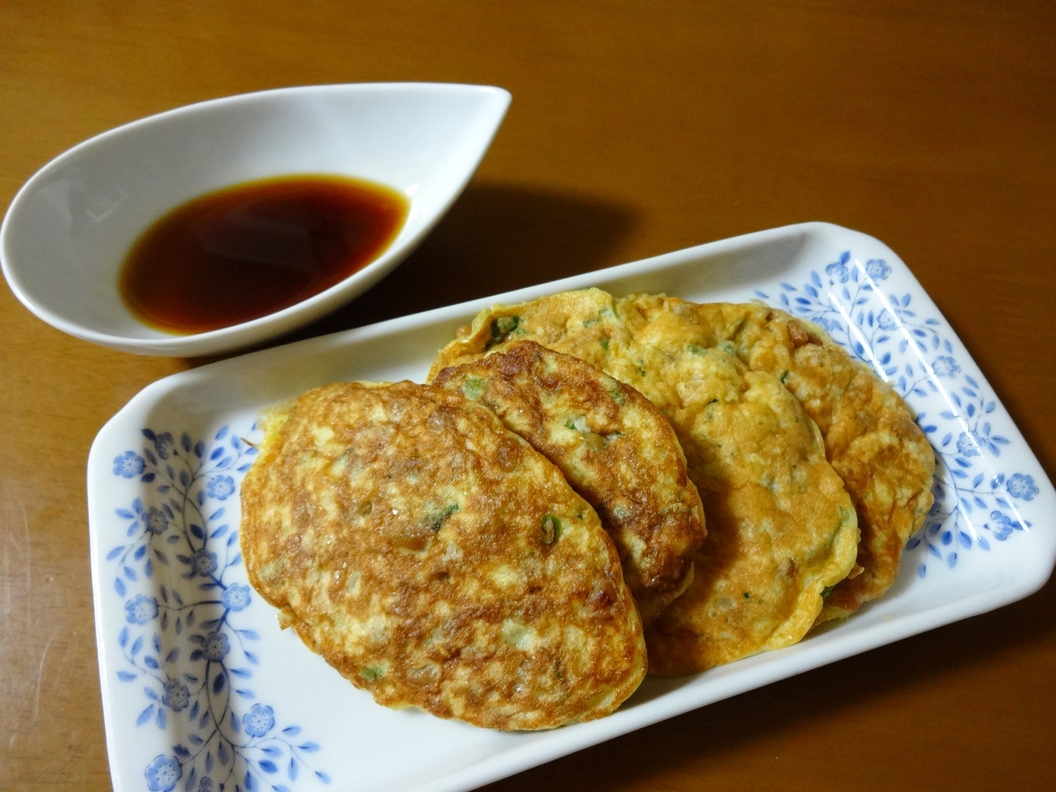 納豆と長芋のふわとろ焼き