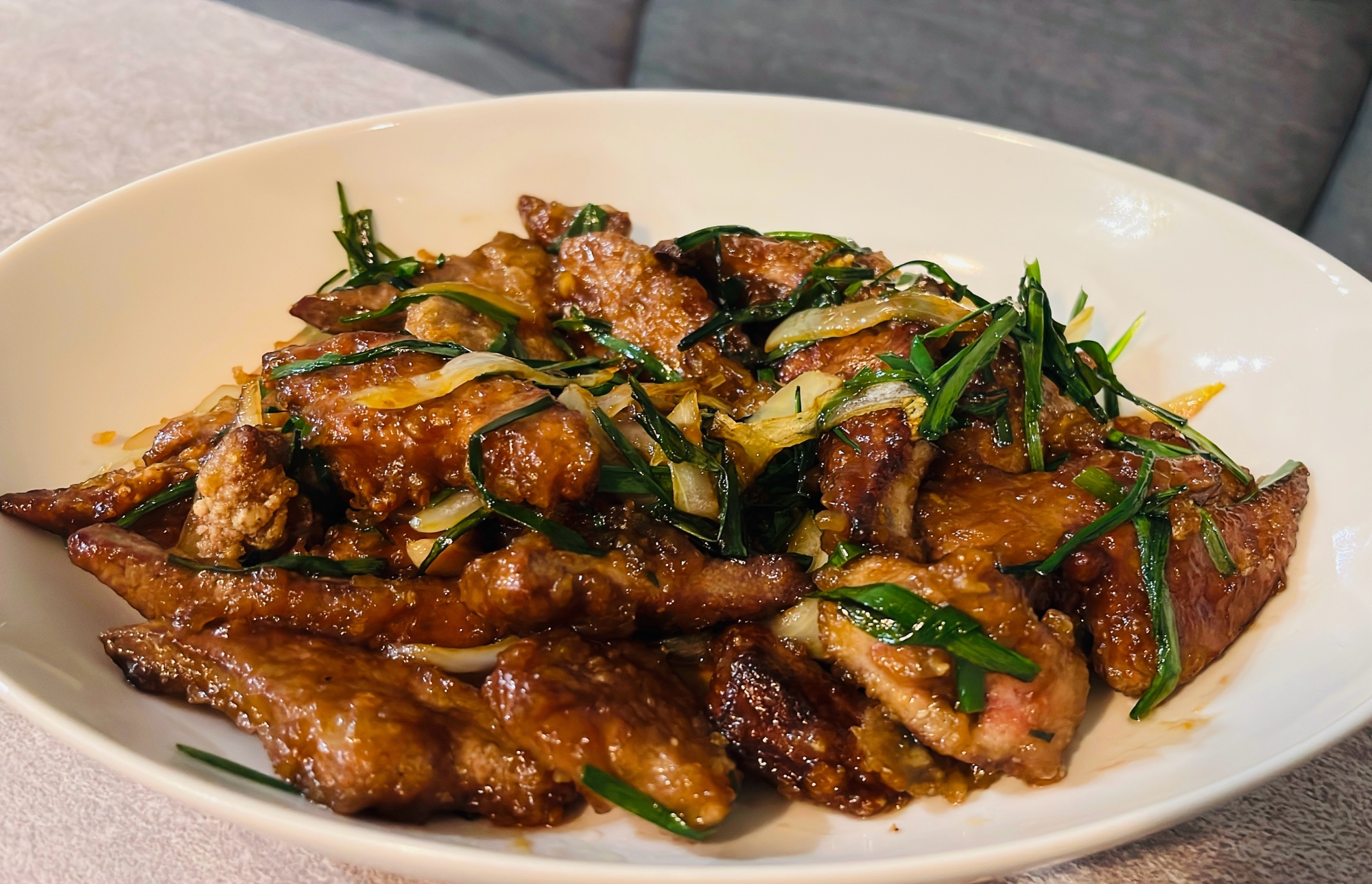 スタミナ満点!レバニラ炒め