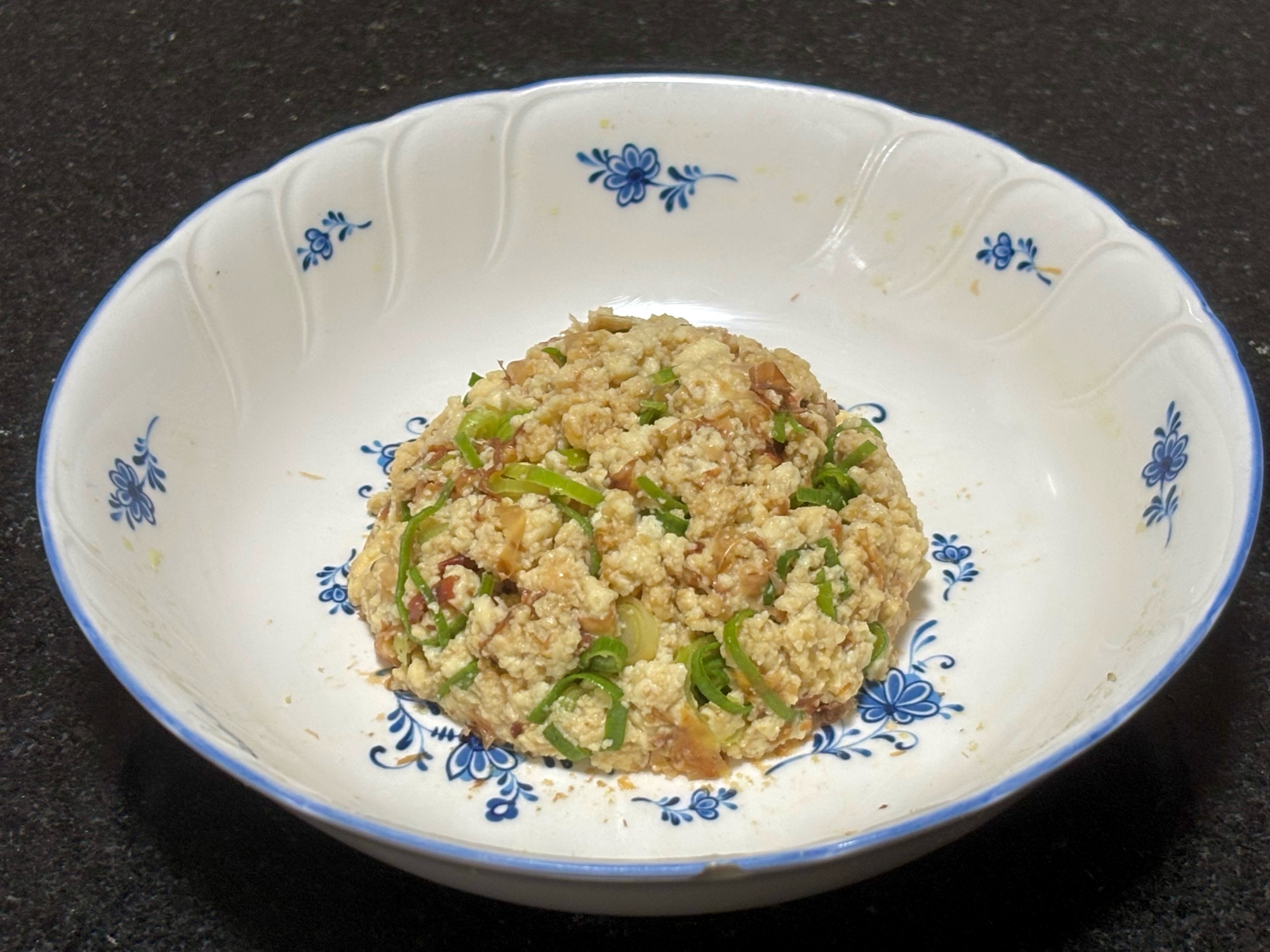超手抜きな白和え風豆腐