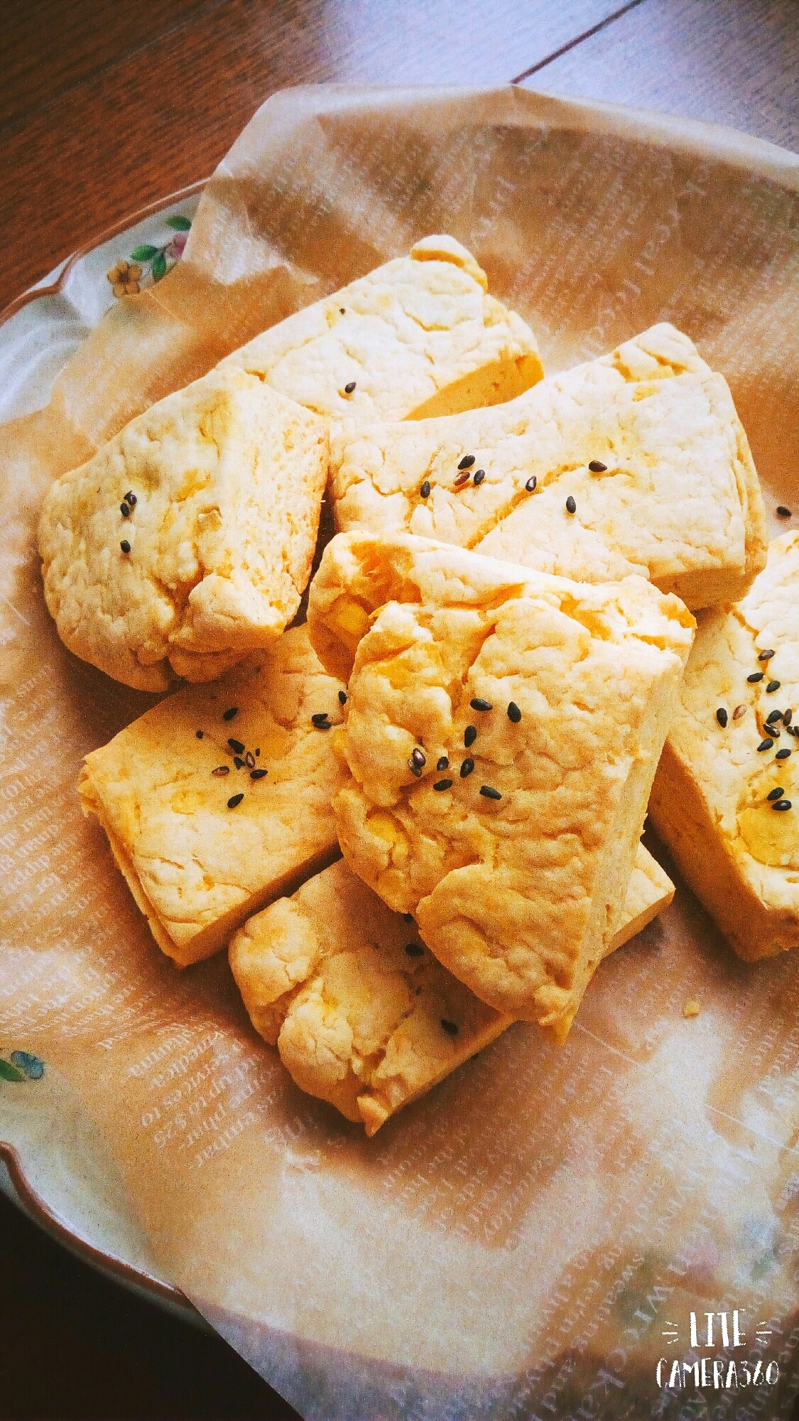 さつまいもスコーン♪ホットケーキmixで