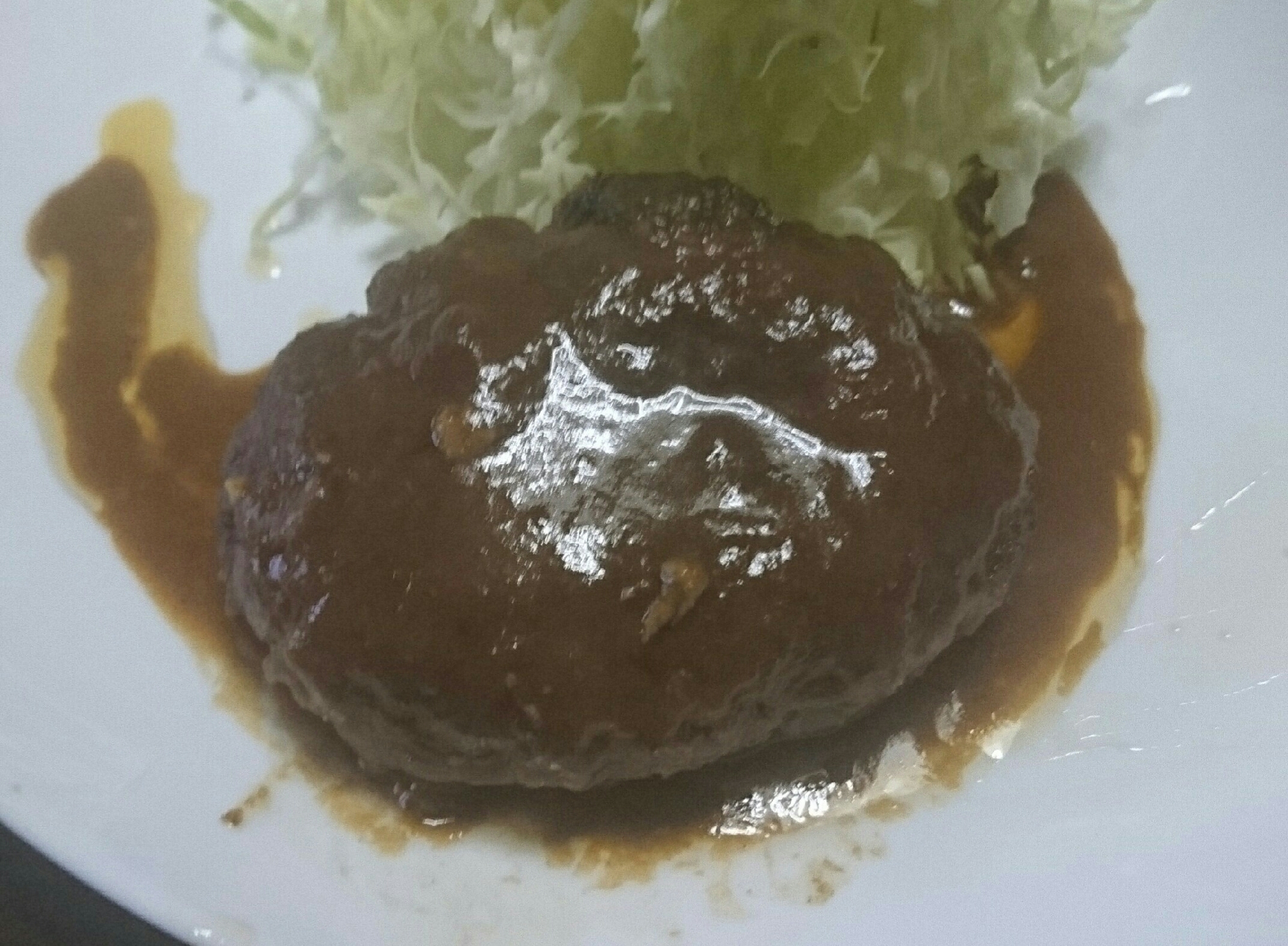 にんにくハンバーグ