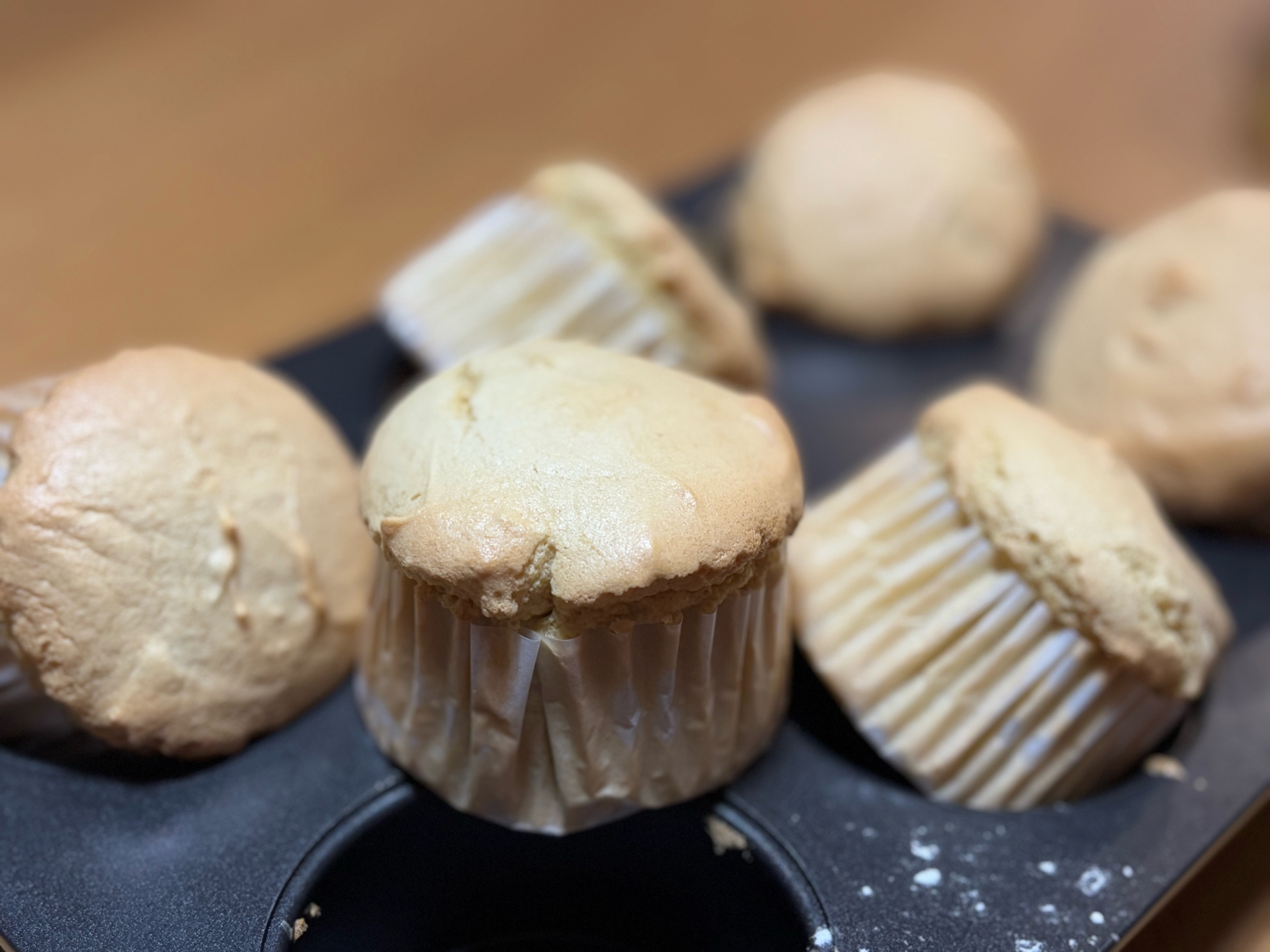 グルテンフリー!乳製品不使用!米粉カップケーキ