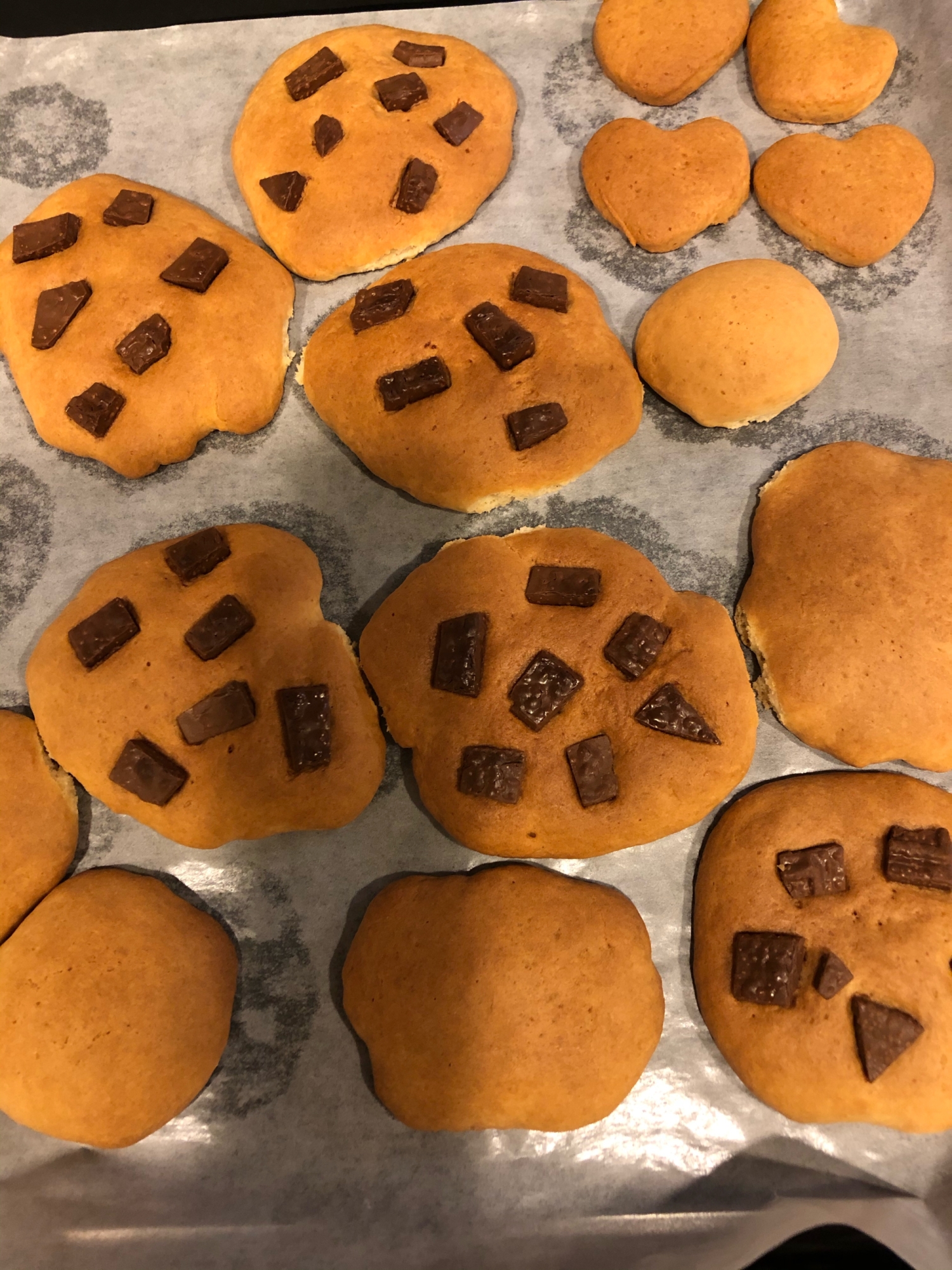 ホットケーキミックスで柔らかチョコクッキー