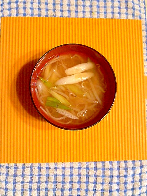もやしと長ネギの味噌汁 レシピ 作り方 By テツオ63 楽天レシピ もやしと長ネギの味噌汁 レシピ 作り方 By テツオ63 楽天レシピ
