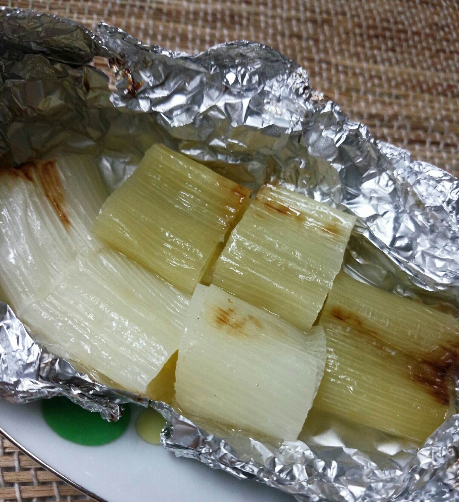 下仁田ネギのホイルバター焼き レシピ 作り方 By ああや 楽天レシピ