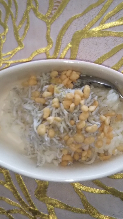 天かすしらす丼