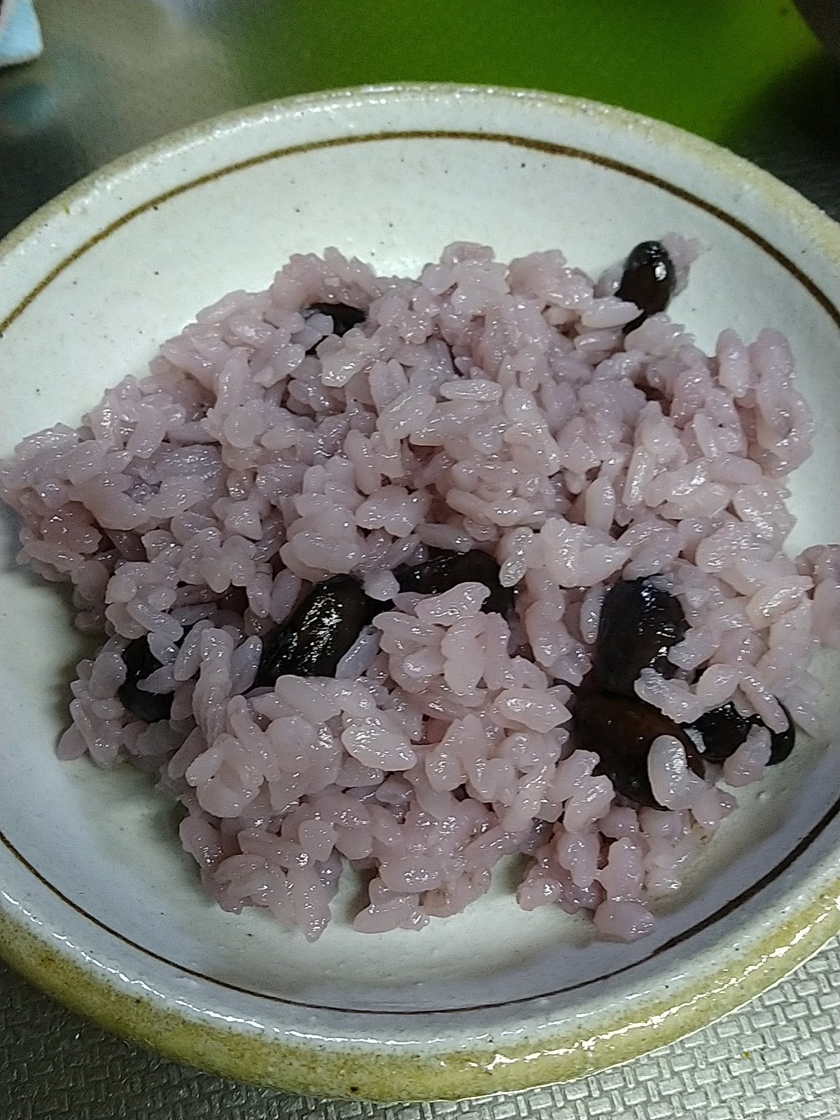 黒豆の炊き込みご飯