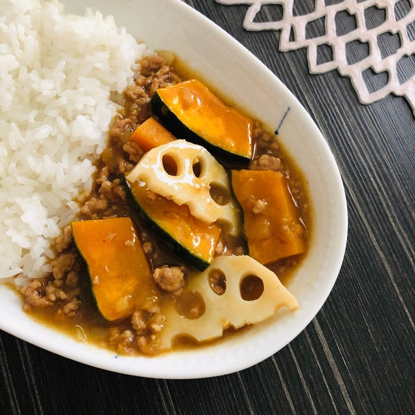 かぼちゃと蓮根の時短カレー レシピ 作り方 By Ma Ma Yu Mi 楽天レシピ かぼちゃと蓮根の時短カレー レシピ 作り方 By Ma Ma Yu Mi 楽天レシピ