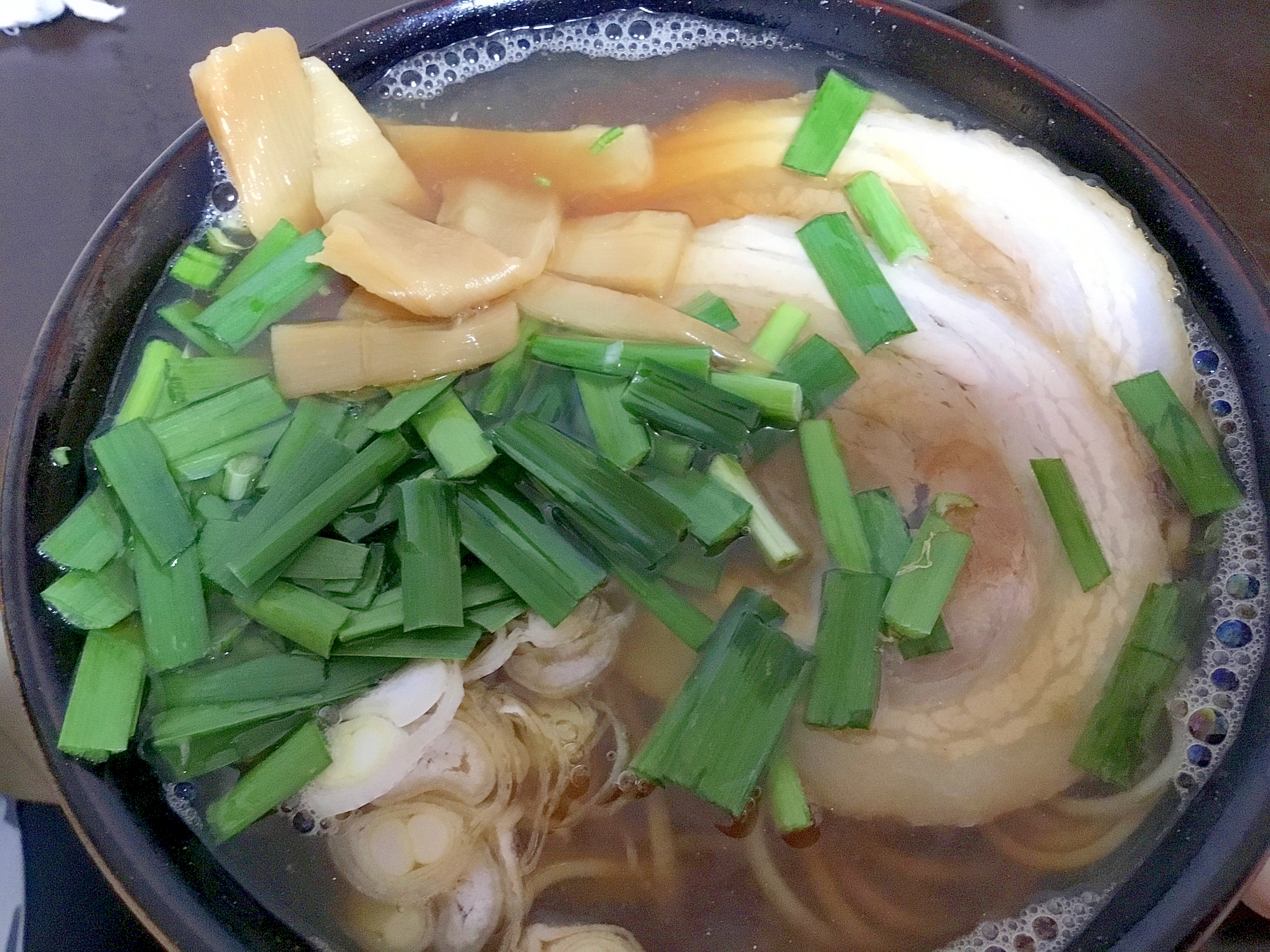 煮干しにらラーメン