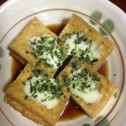 材料すべてあったので作ってみました♪  簡単ですっごく美味しいですね(*^o^*)
麺つゆとチーズが最高でした♡
こちらもリピ決定です♪( ´▽｀)