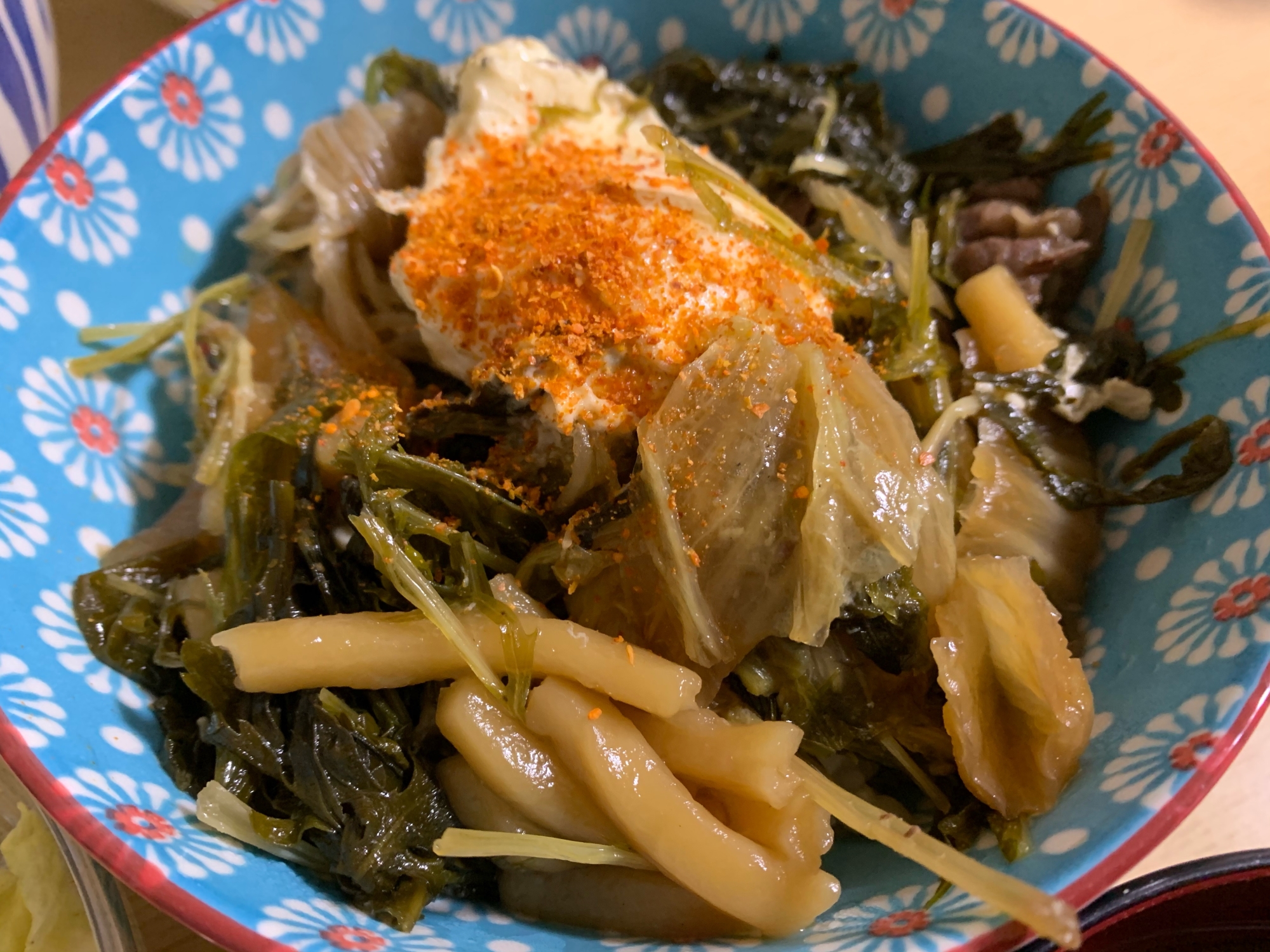 すき焼きの残り丼！