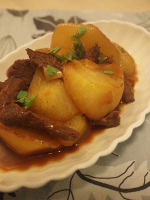 牛肉と大根の中華風煮込み