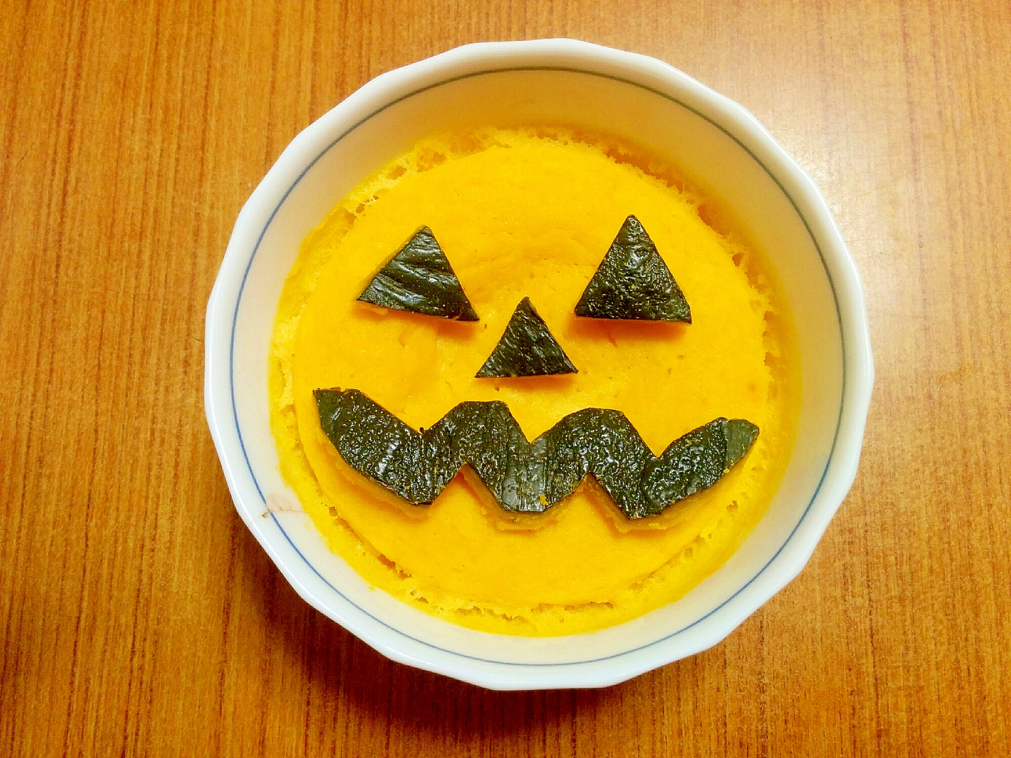 【ハロウィン】シンプルなかぼちゃプリン