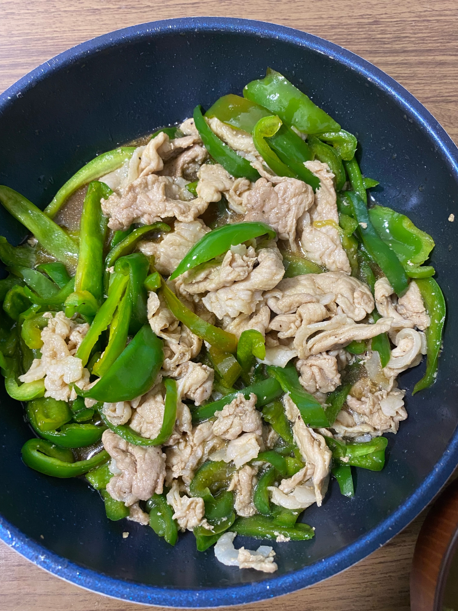 ピーマンと豚肉の中華炒め