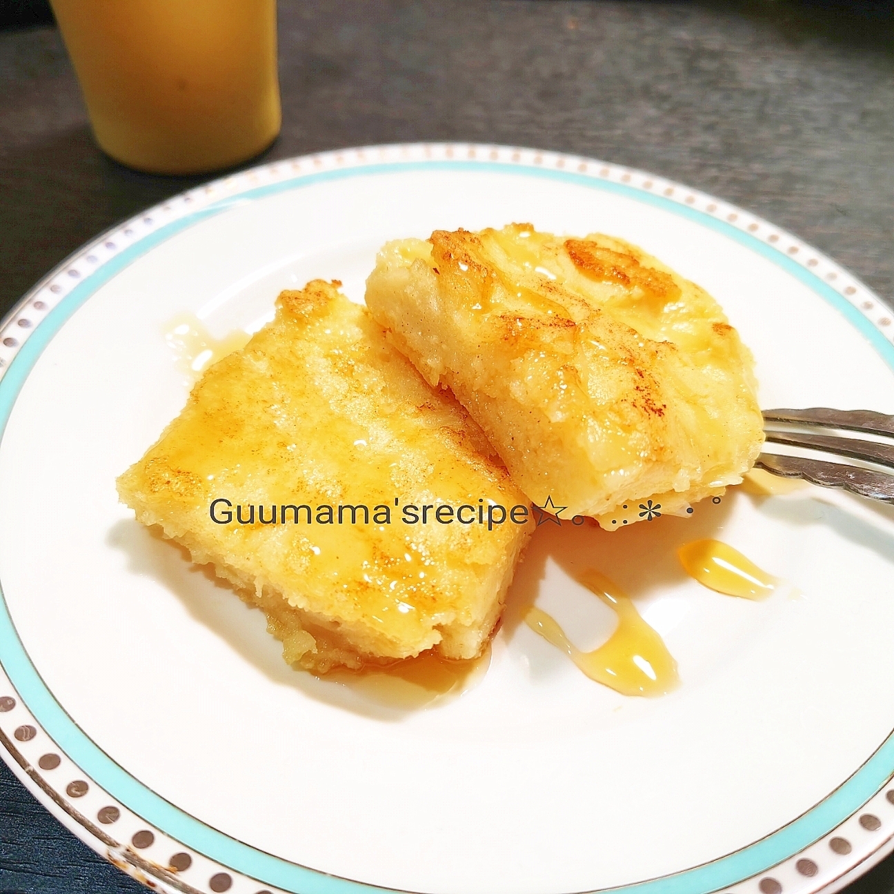 すぐ完成♡グルテンフリー♡豆腐と米粉のパンケーキ