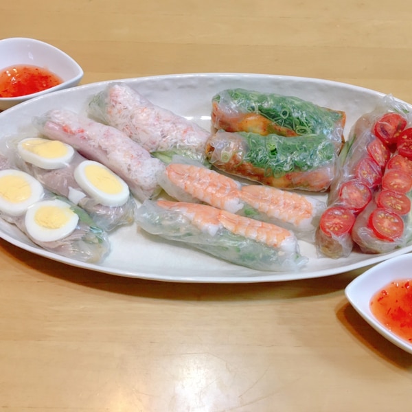 5種類の生春巻き レシピ 作り方 By Tsu2ya8 楽天レシピ 5種類の生春巻き レシピ 作り方 By Tsu2ya8 楽天レシピ