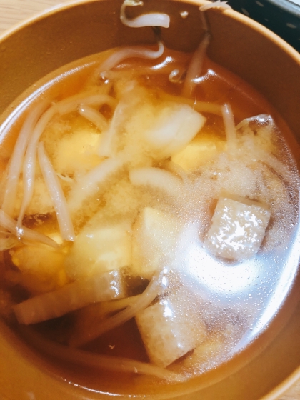 ゴーヤのワタのお味噌汁