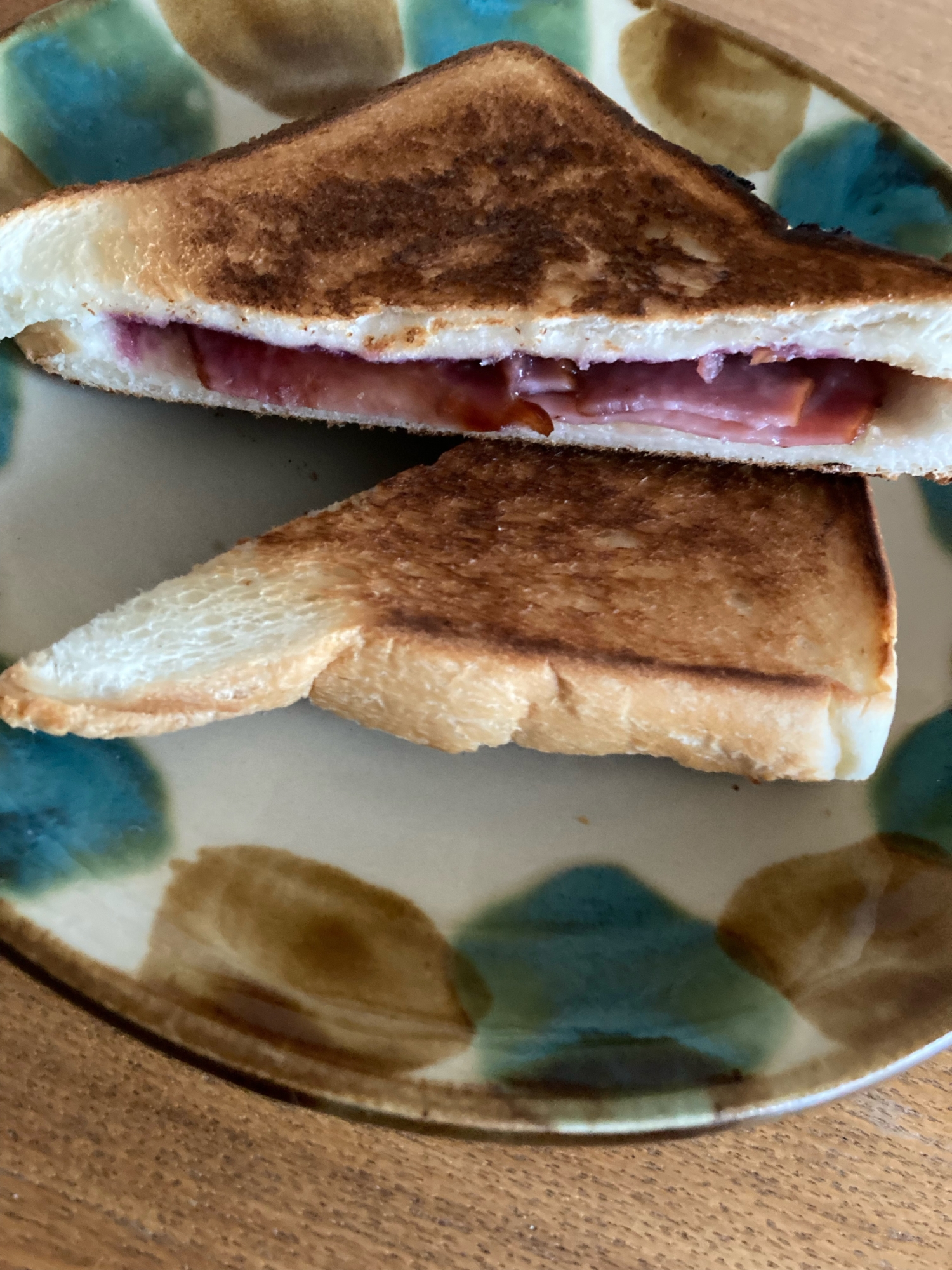 エルビス風ホットサンド