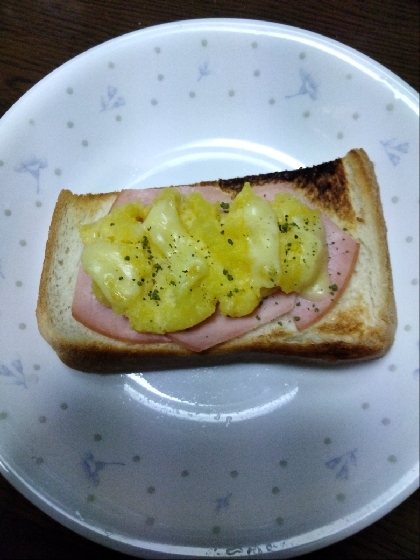 おはようございます。朝食に。美味しい組合せでした。レシピ有難うございました。