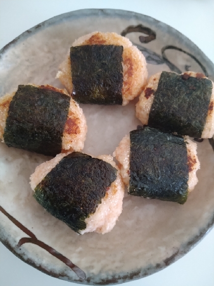 お弁当に！明太はんぺんの大葉巻き焼き