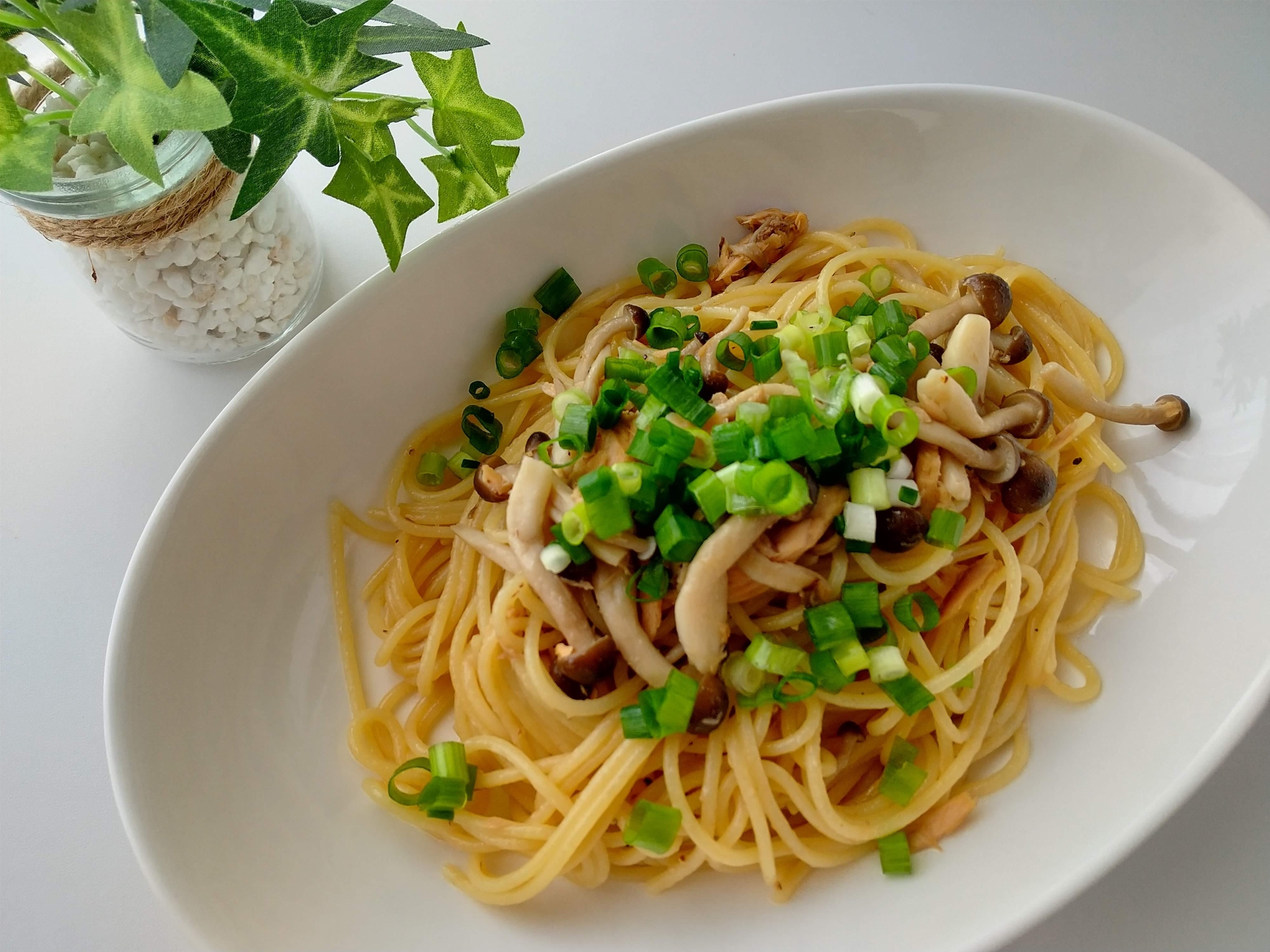 減塩 ツナとしめじの和風パスタ レシピ 作り方 By Momocha5585 楽天レシピ 減塩 ツナとしめじの和風パスタ レシピ 作り方 By Momocha5585 楽天レシピ