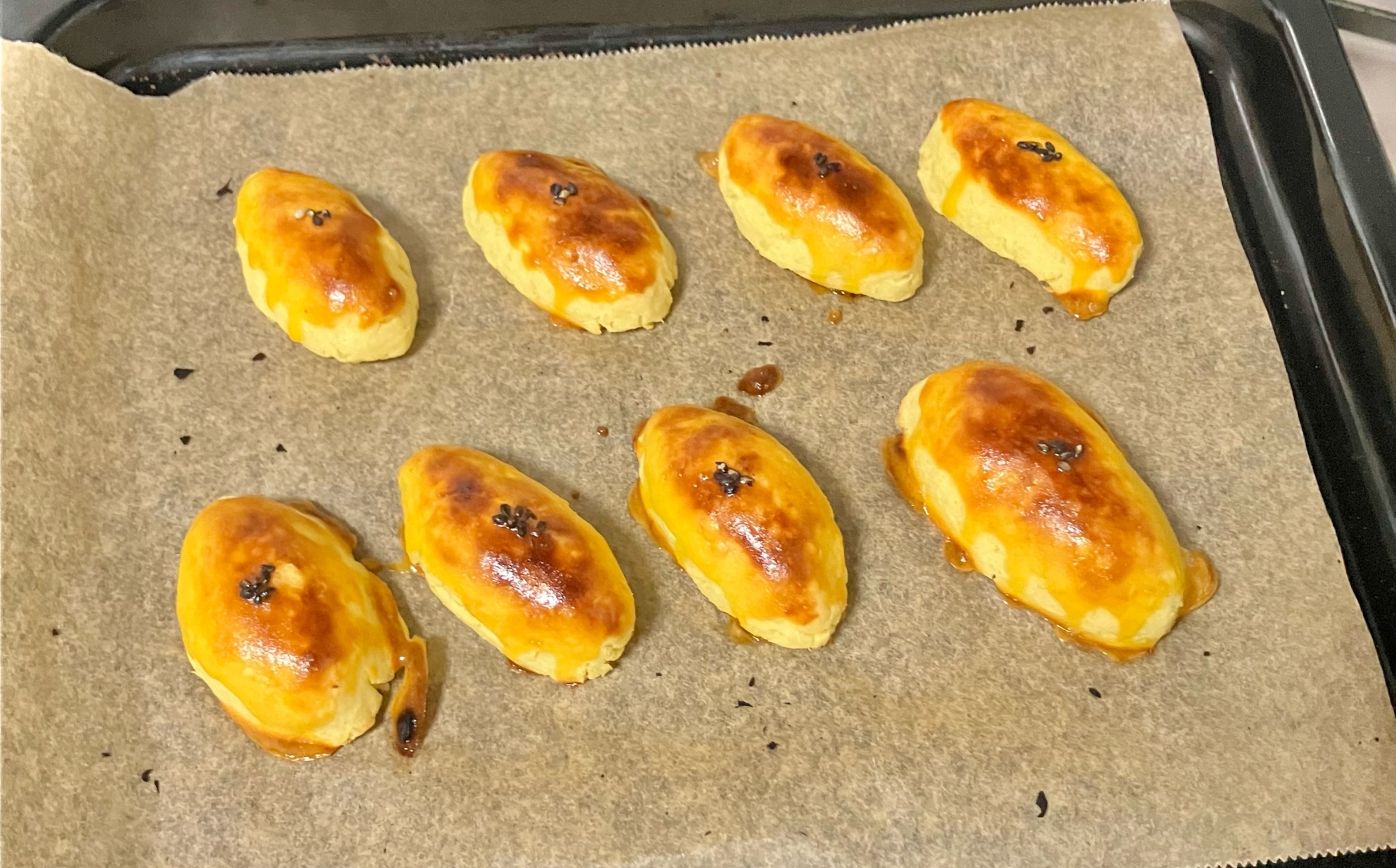 簡単☆黒蜜入りスイートポテト