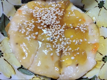 すり身パン粉焼きに大根おろし添え✧˖°