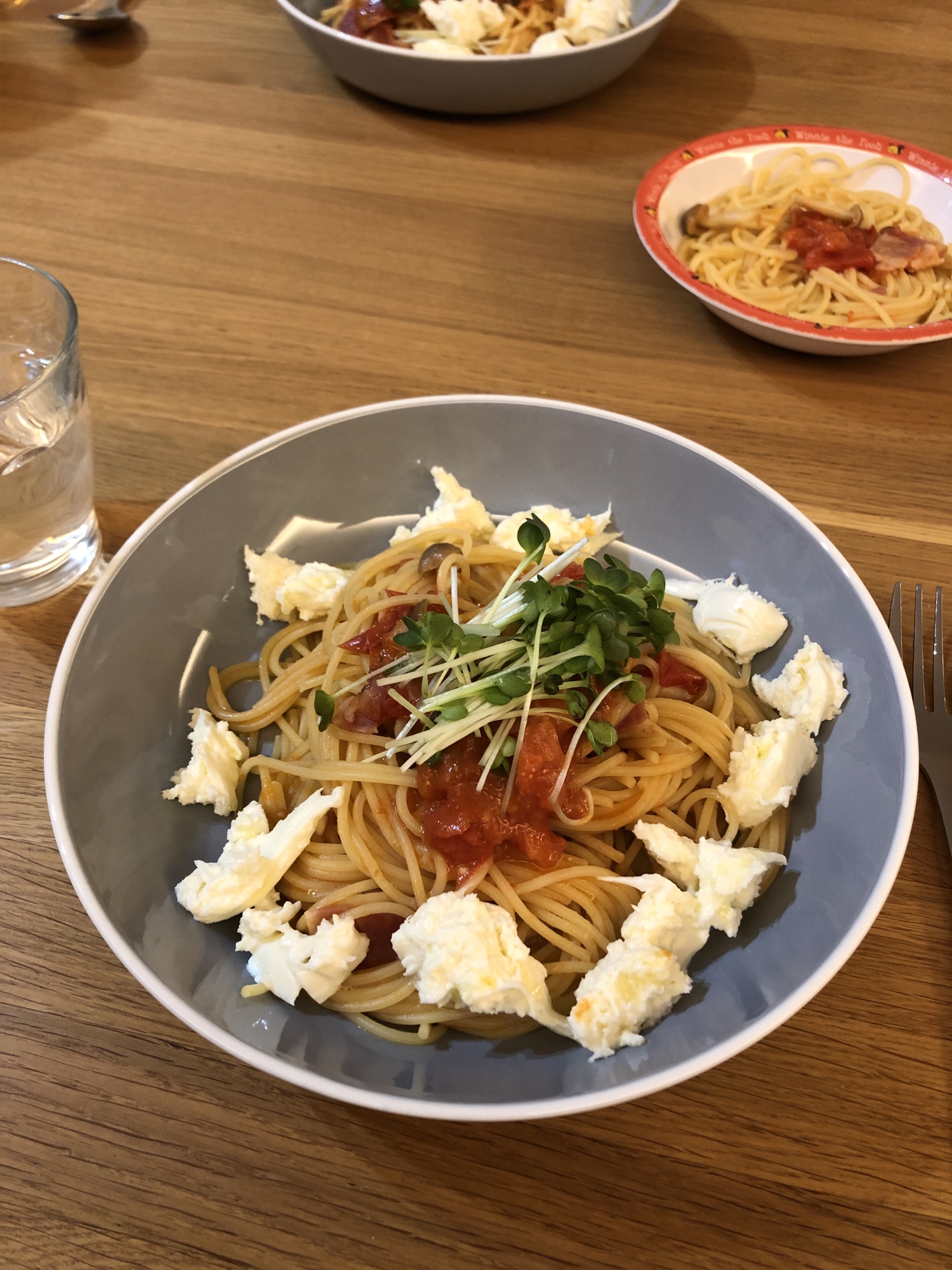 生トマトでさっぱり☆コク旨パスタ