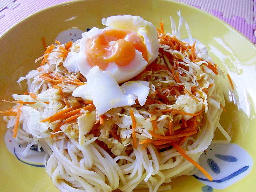 ヘルシー 冷やし中華風 ピリ辛サラダひやむぎ レシピ 作り方 By へんてこぽこりんママ 楽天レシピ ヘルシー 冷やし中華風 ピリ辛サラダひやむぎ レシピ 作り方 By へんてこぽこりんママ 楽天レシピ