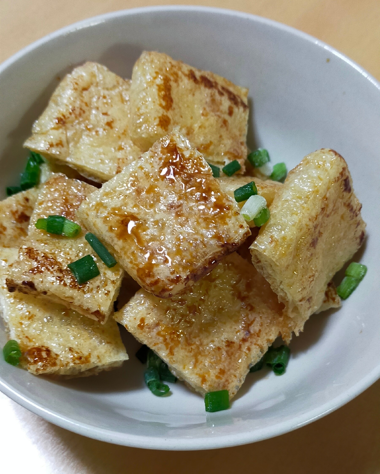 おつまみにピッタリ！カリカリ油揚げ♪