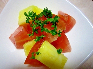 トマト パインサラダ レシピ 作り方 By Libre 楽天レシピ トマト パインサラダ レシピ 作り方 By Libre 楽天レシピ