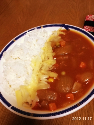 ヘルシートマトカレー★