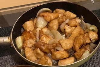 エリンギの食感◎玉ねぎと人参の中華酢鶏