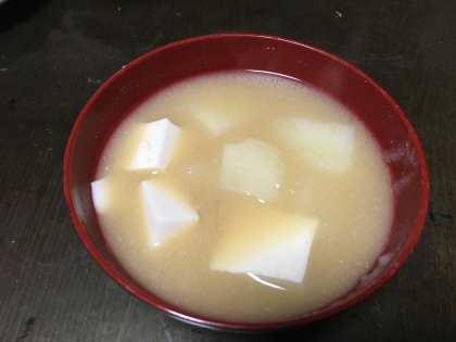 豆腐　じゃがいも相性は抜群ですね
美味しかった
いただきました