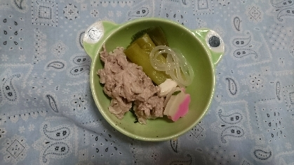 １人前のおうち鍋「肉豆腐」