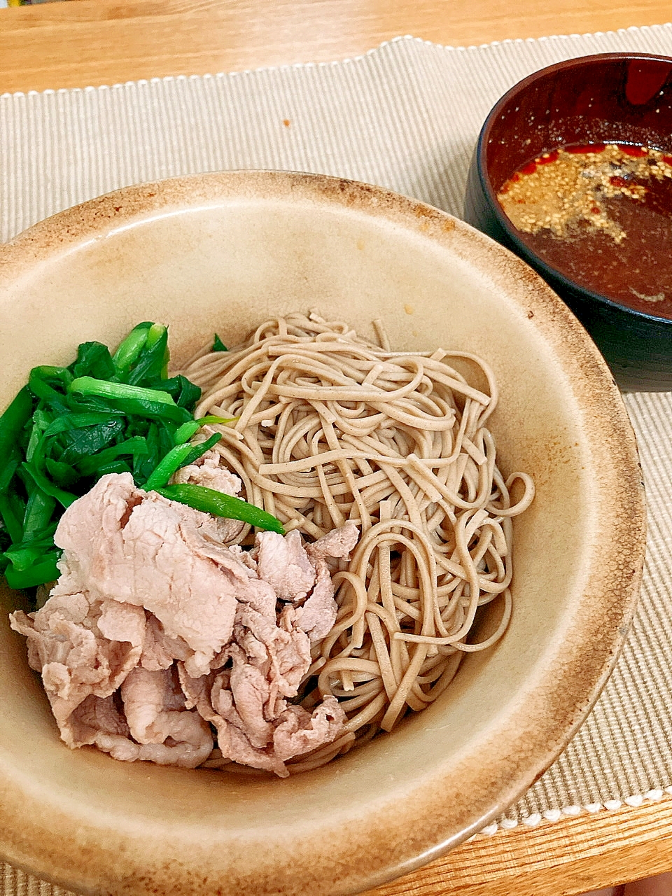 ラー油つゆが旨い 豚ニラそば レシピ 作り方 By Ayatoy 楽天レシピ