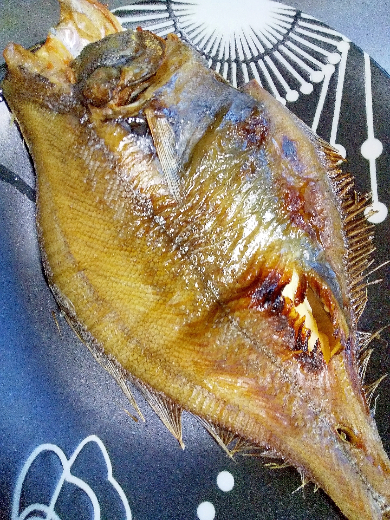 干宗八かれいの焼き魚