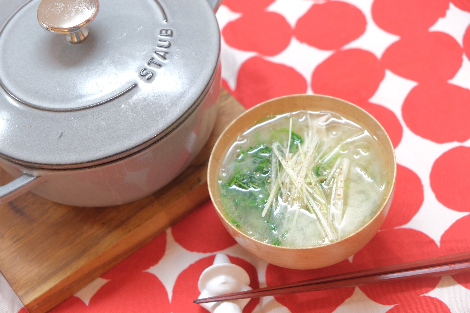 夏が似合う後味すっきりの豚汁