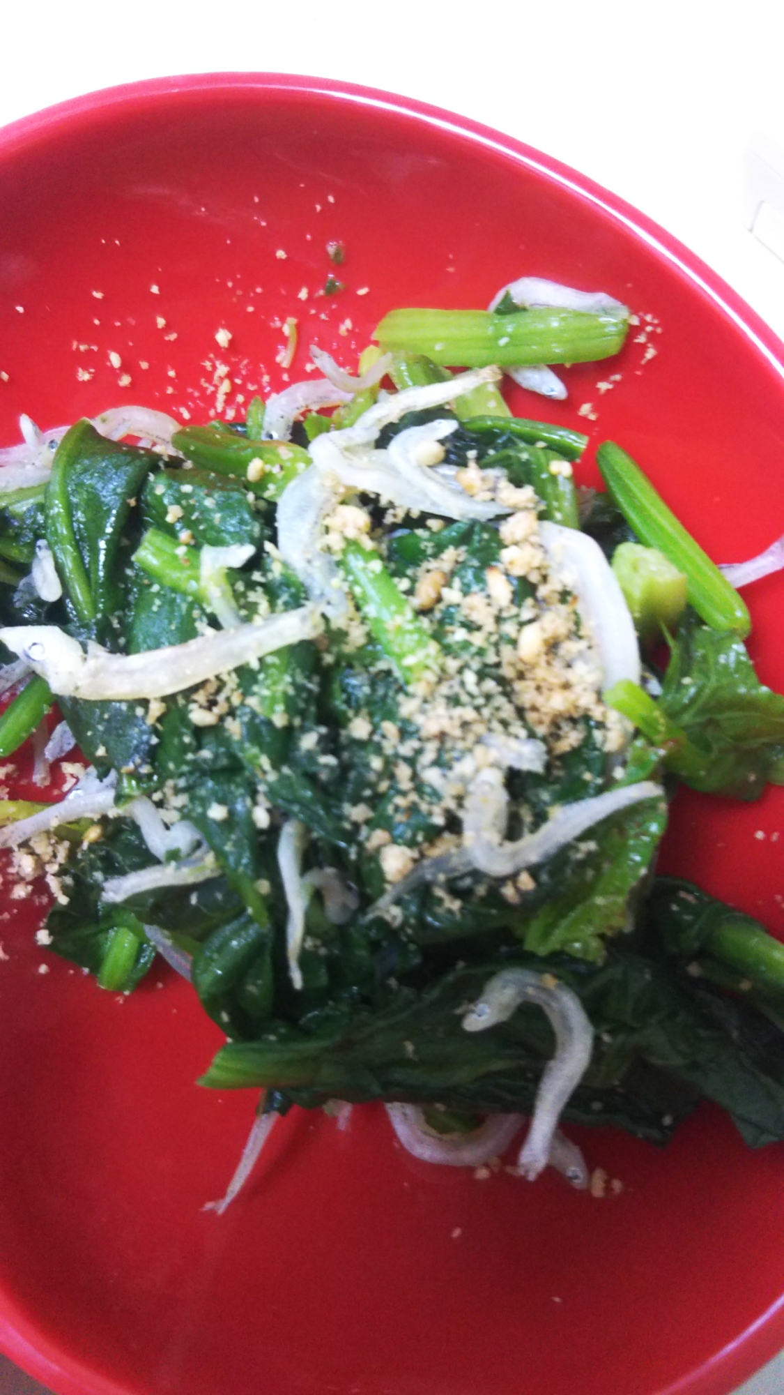 幼児食ほうれん草じゃこ炒め レシピ 作り方 By Life人生に捧げるメニュー 楽天レシピ 幼児食ほうれん草じゃこ炒め レシピ 作り方 By Life人生に捧げるメニュー 楽天レシピ