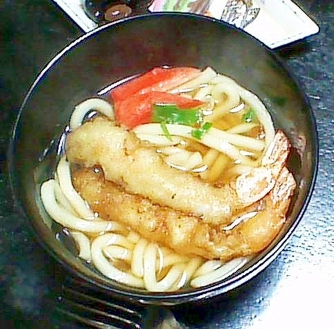 海老天うどん