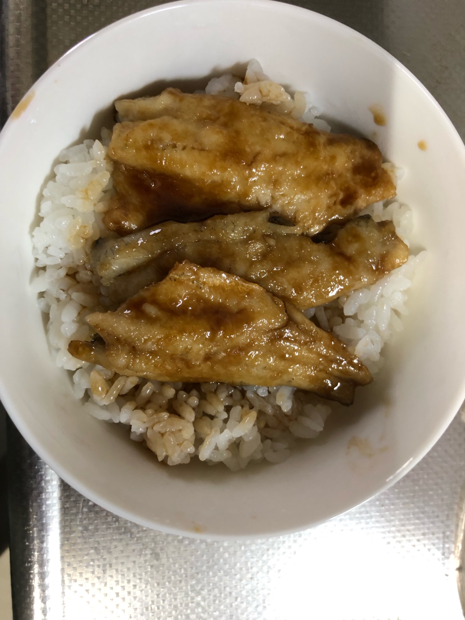 セイゴの蒲焼き丼