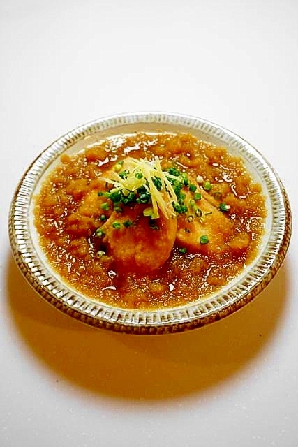 大根おろしダレで蒸し煮にする！サワラのみぞれ煮